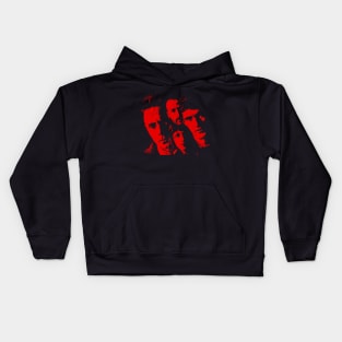 Red New Order Kids Hoodie